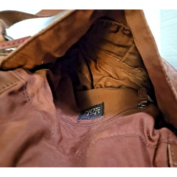 The Sak Genuine Leather Bag Crossbody Embroidered Adjustable Strap Foldover - Picture 12 of 16